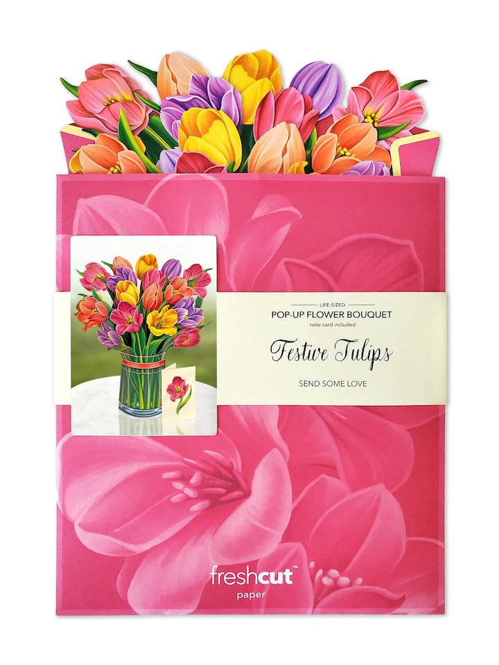 Paper Bouquet- Festive Tulips
