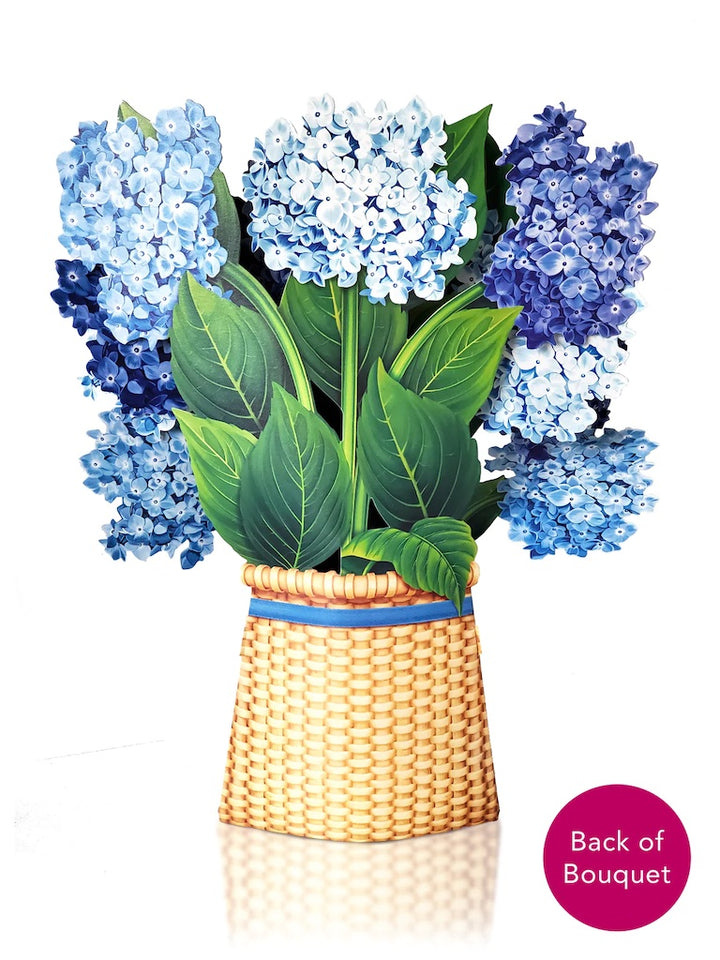 Paper Bouquet- Nantucket Hydrangeas