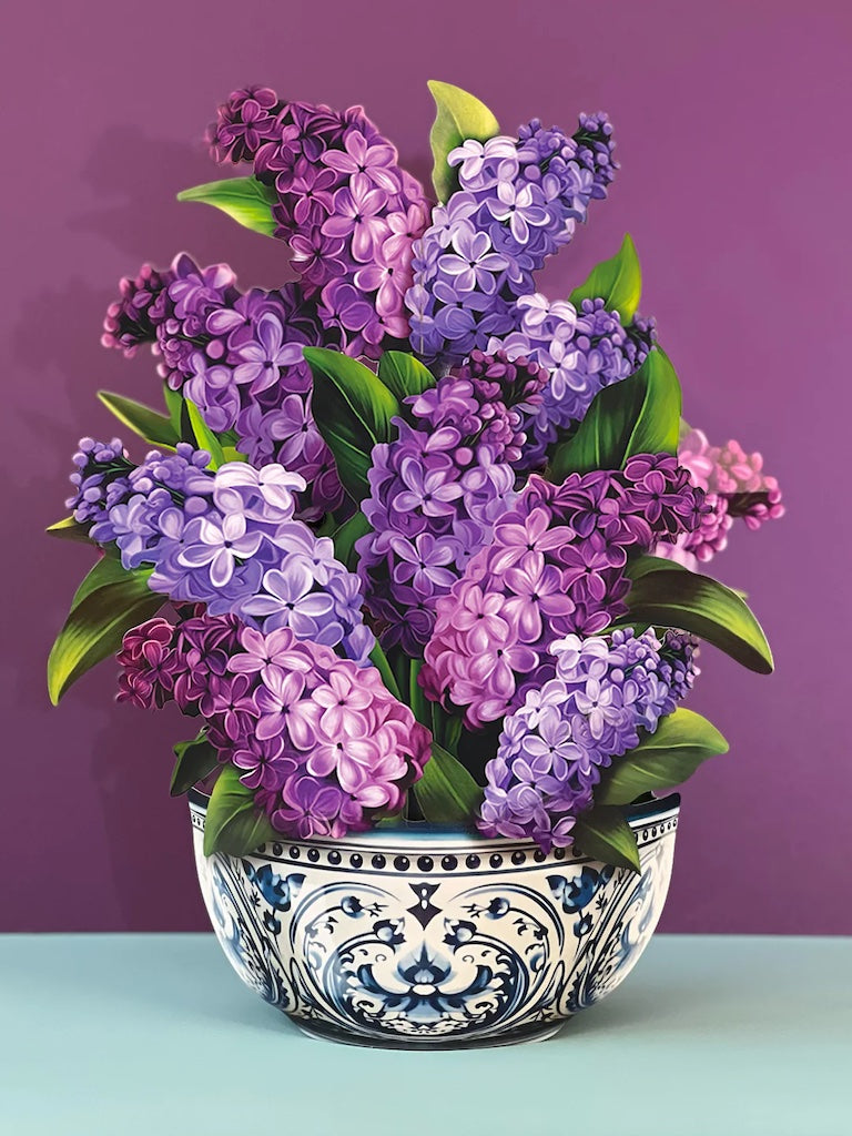 Paper Bouquet- Garden Lilacs