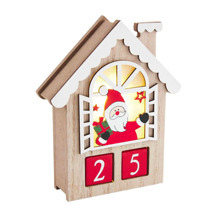 House Christmas Countdown Night Light