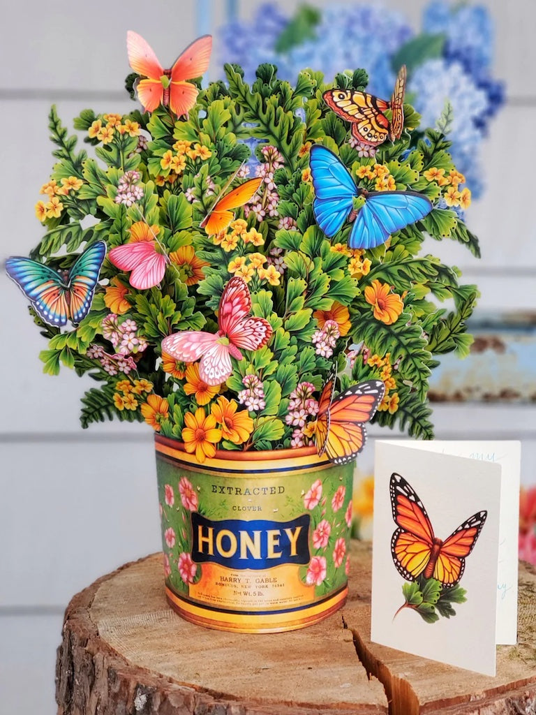 Paper Bouquet- Butterflies & Buttercups