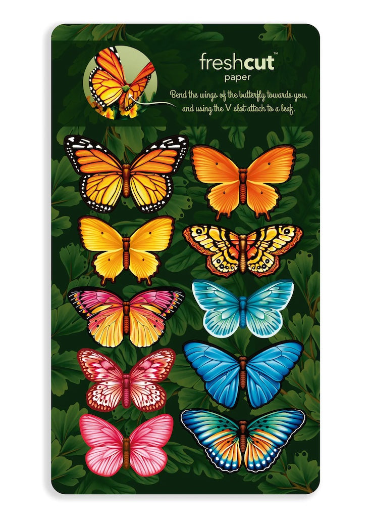 Paper Bouquet- Butterflies & Buttercups