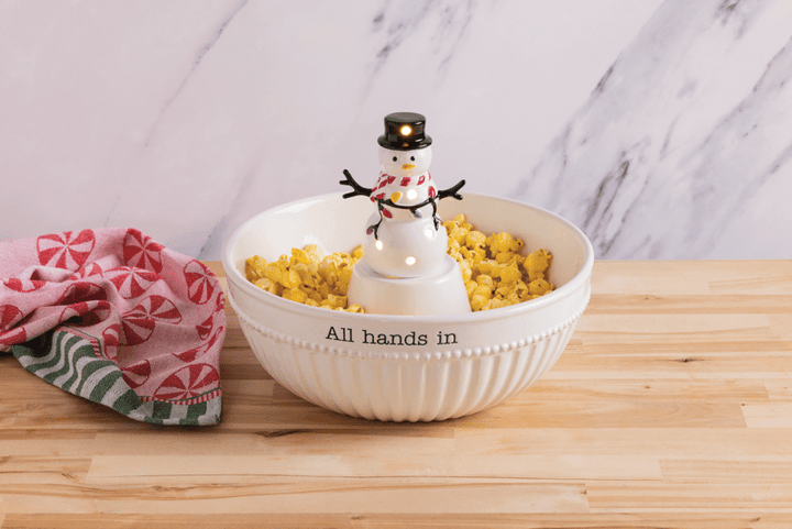 Snowman Light/Sound Sitter