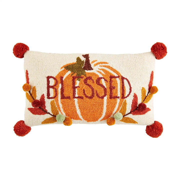 Blessed Hooked Pillow