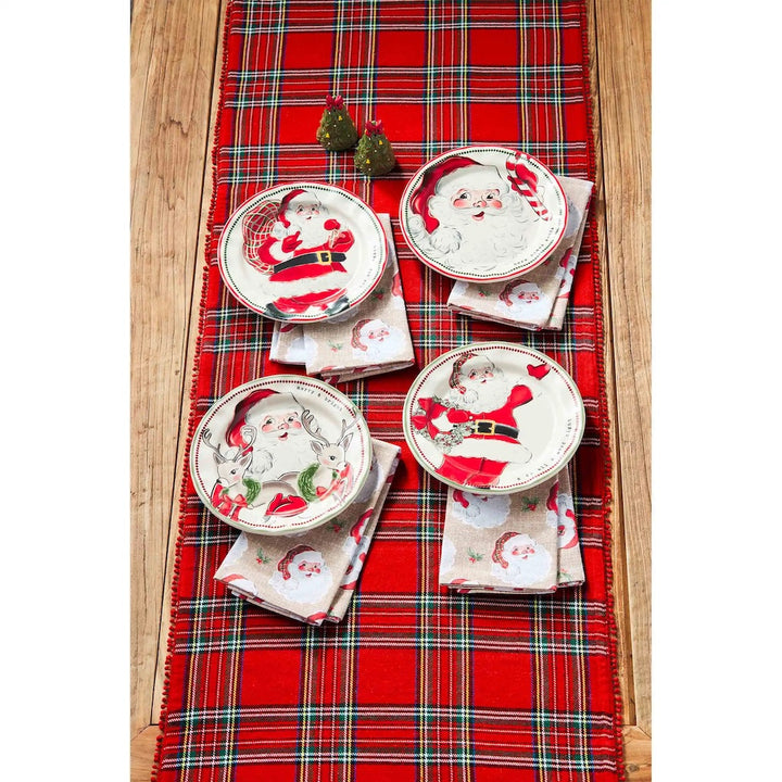 Printed Vintage Santa Napkins