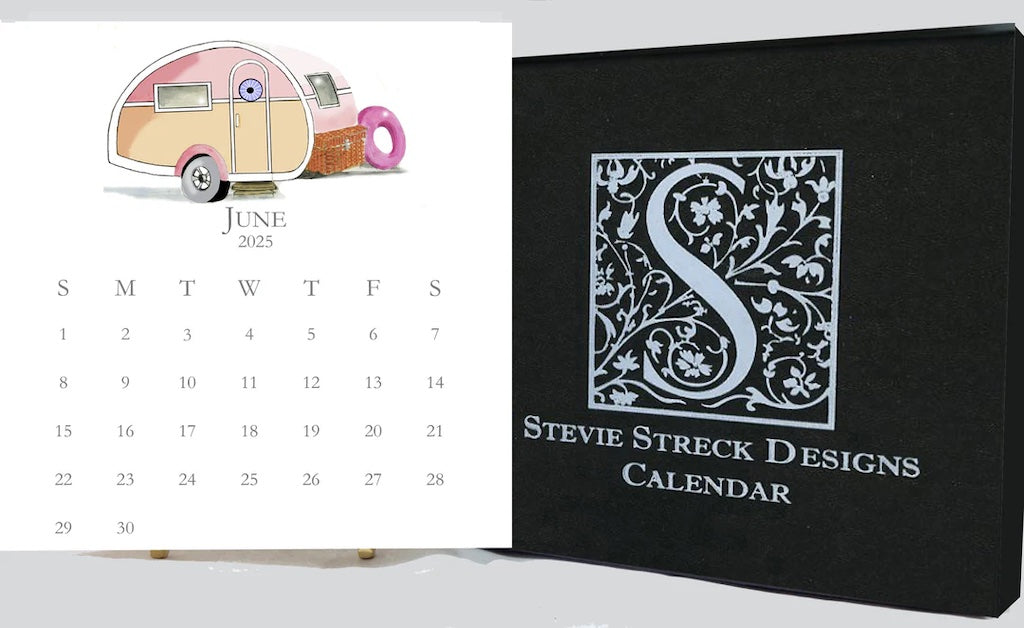 2025 Stevie Streck Calendar Refill