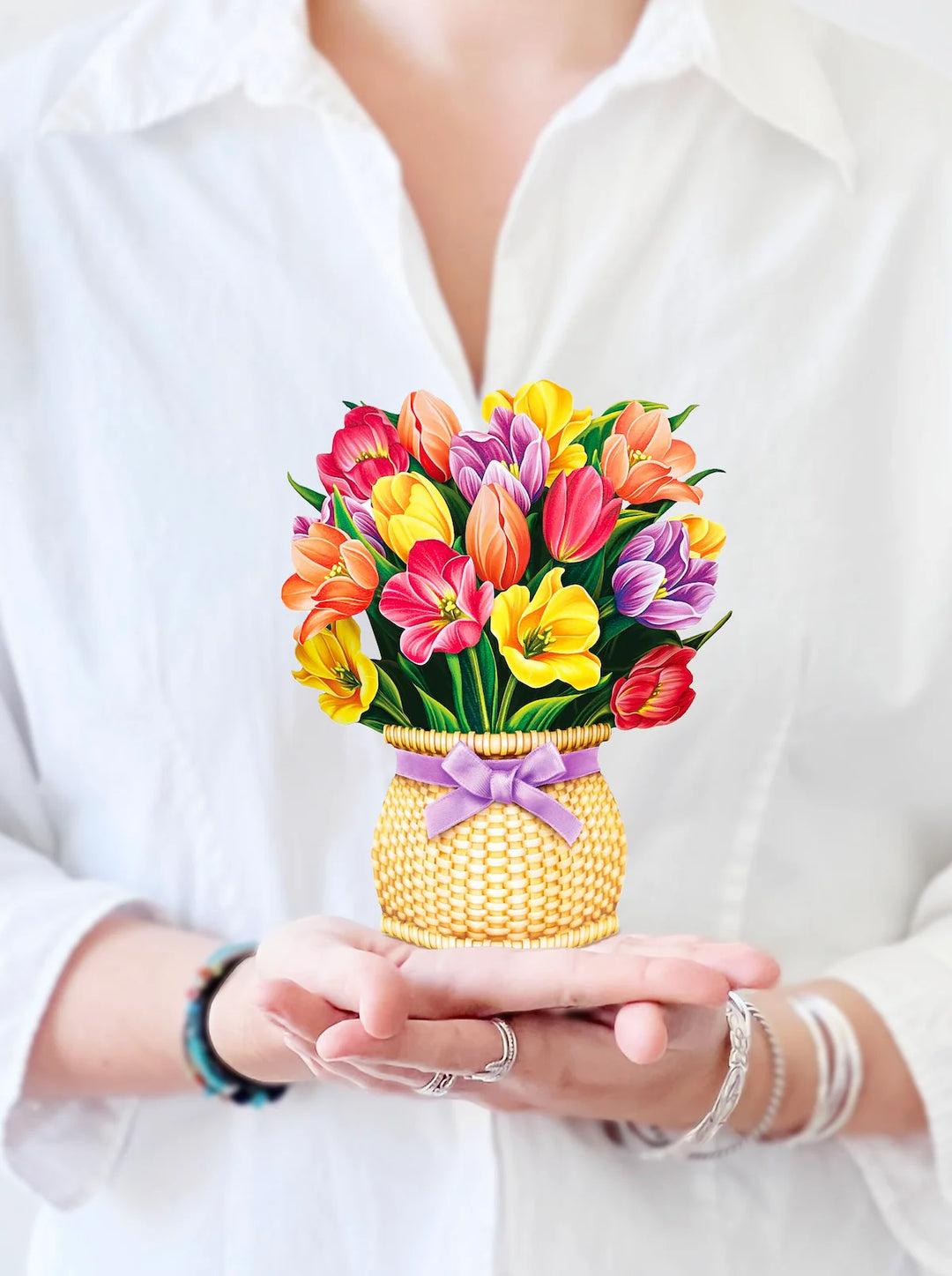 Paper Bouquet- Mini Festive Tulips