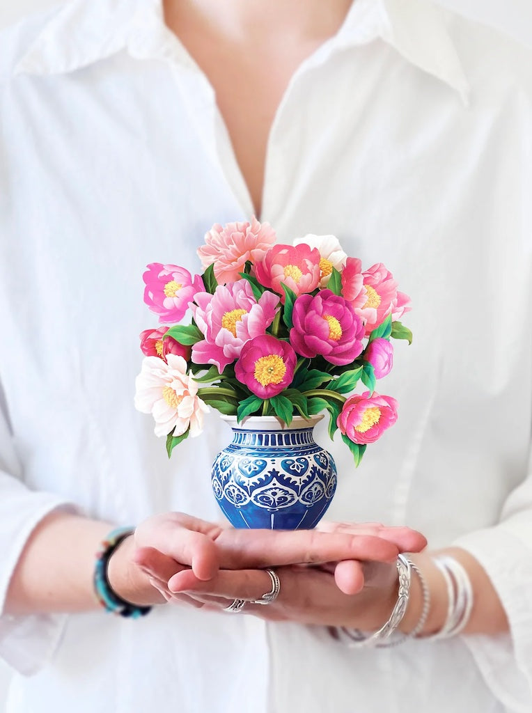 Paper Bouquet- Mini Peony Paradise