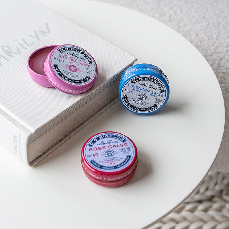 Assorted Salve Trio Box (Rose, Lavender, Sakura Rose)