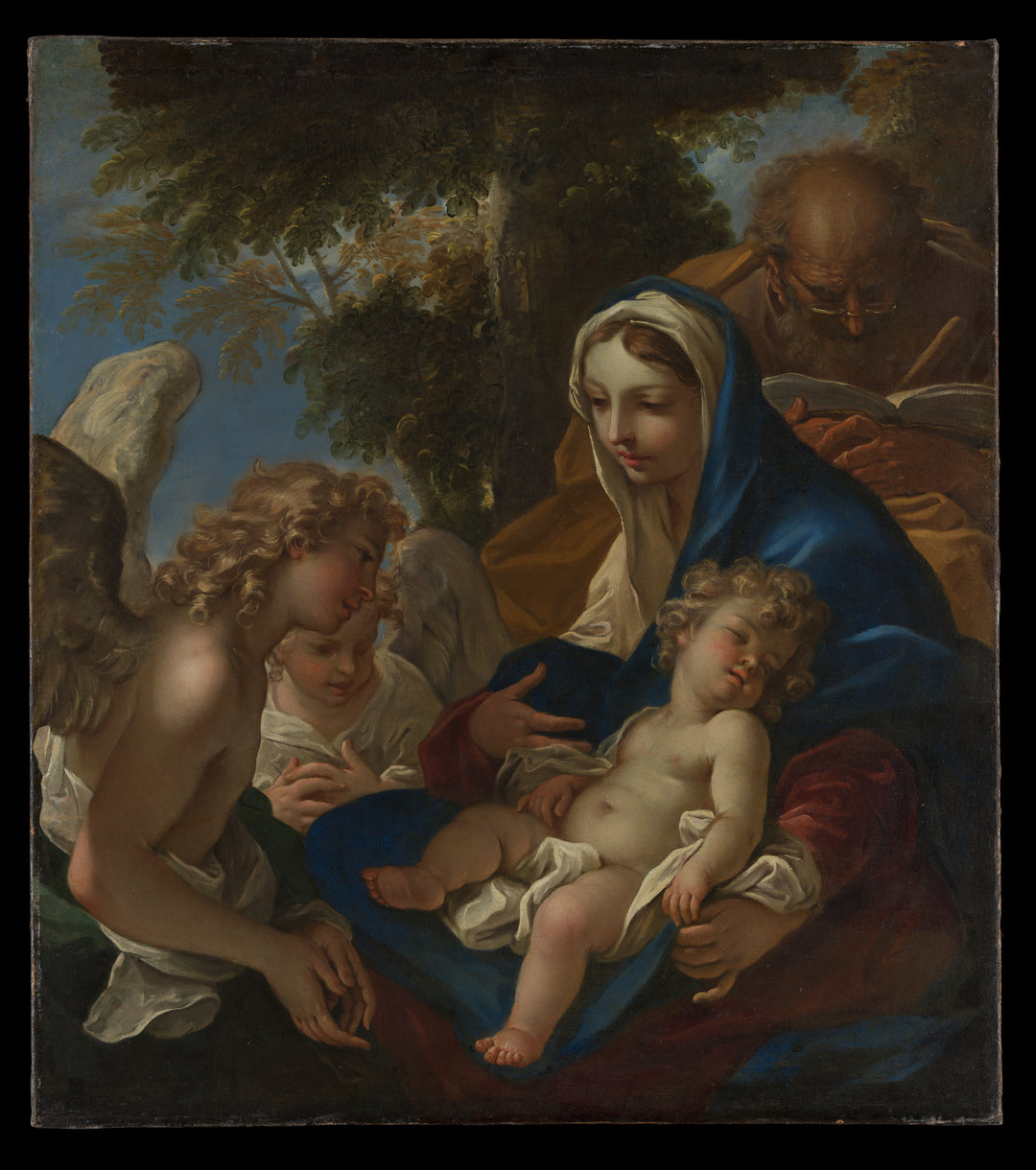 The Holy Family With Angels The Met Ricci Boxed Christmas Cards
