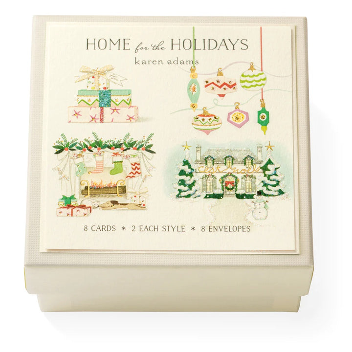 Home For The Holidays Gift Enclosures Box