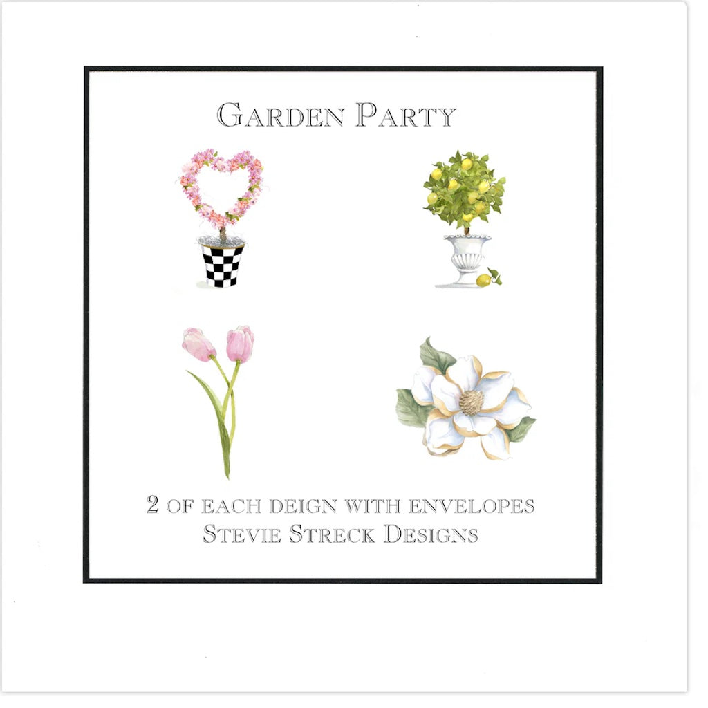Garden Party Boxed Note Cards
