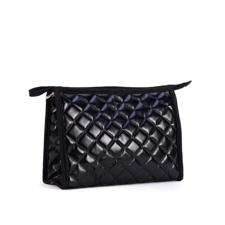 Audrey Pouch in Quilted Black