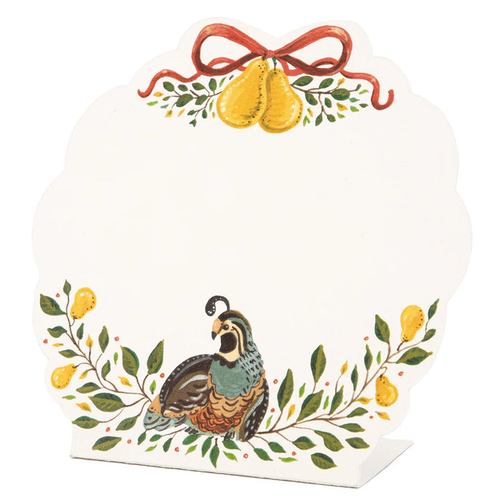 Partridge Place Cards