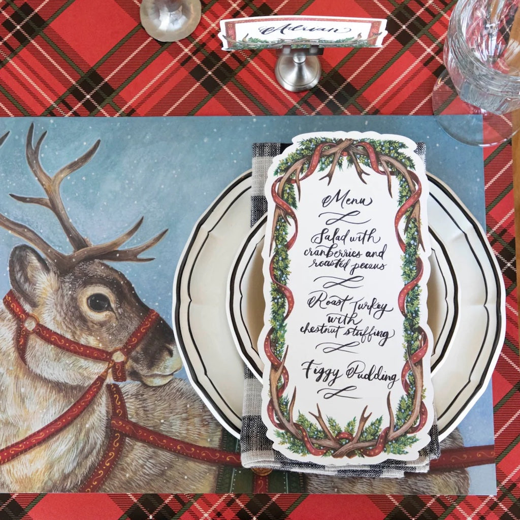 Antler Garland Table Cards