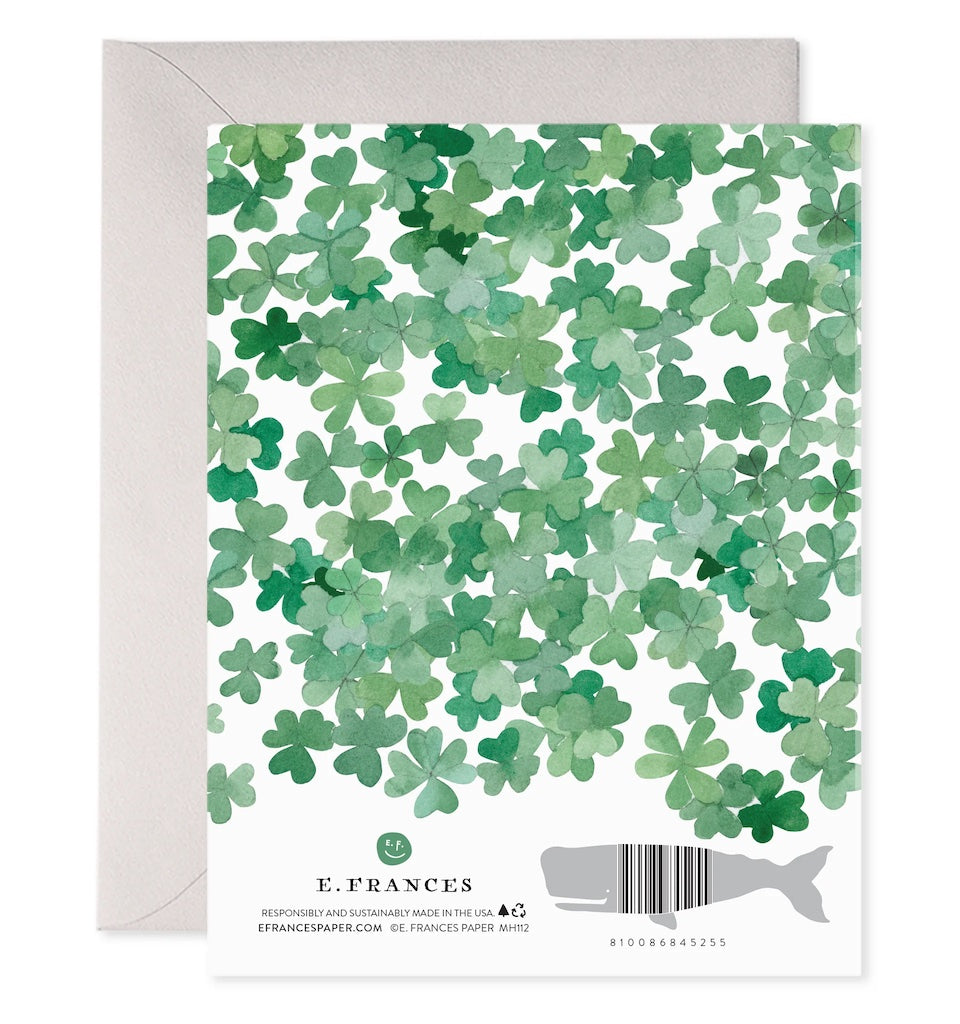 Shamrocks Greeting Card