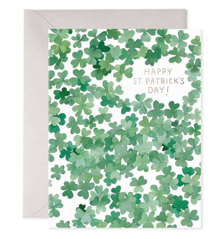 Shamrocks Greeting Card