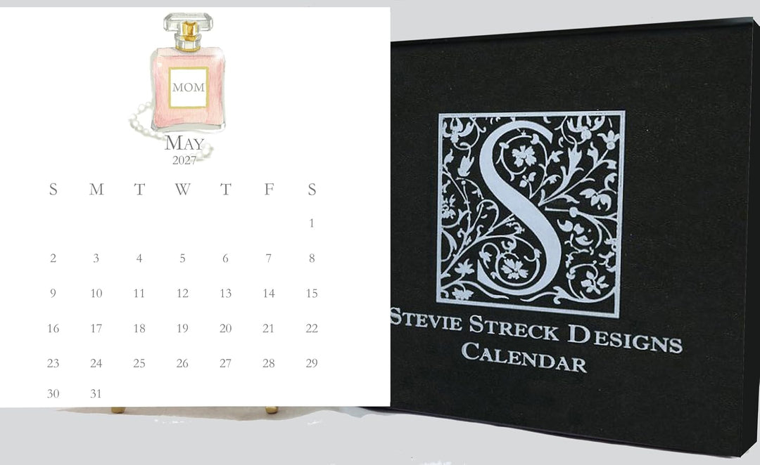 2027 Stevie Streck Calendar With Easel