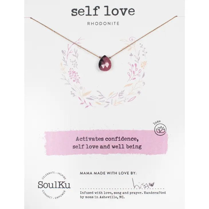 Rhodonite Luxe Necklace For Self Love