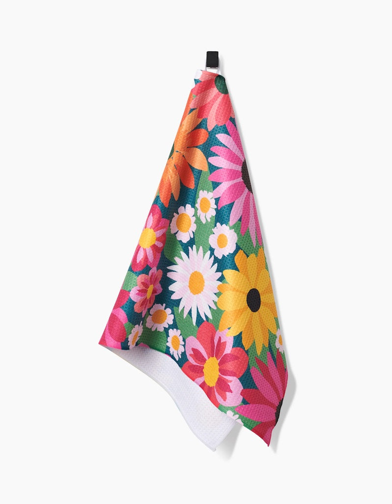 Wild Blooms Tea Towel