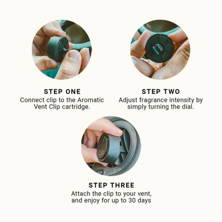 Auto Vent Clip-Honeysuckle