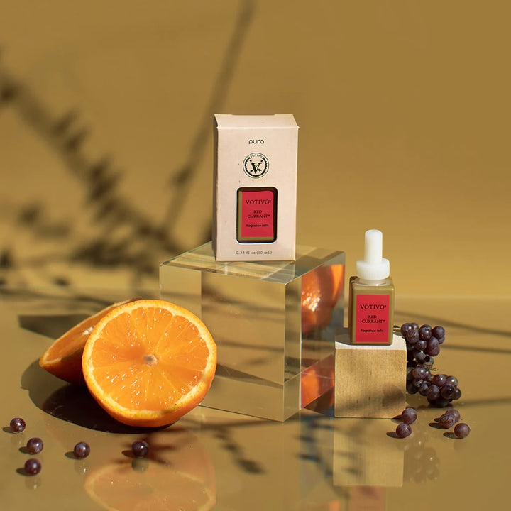 Pura + Votivo Fragrance Refill-Red Currant