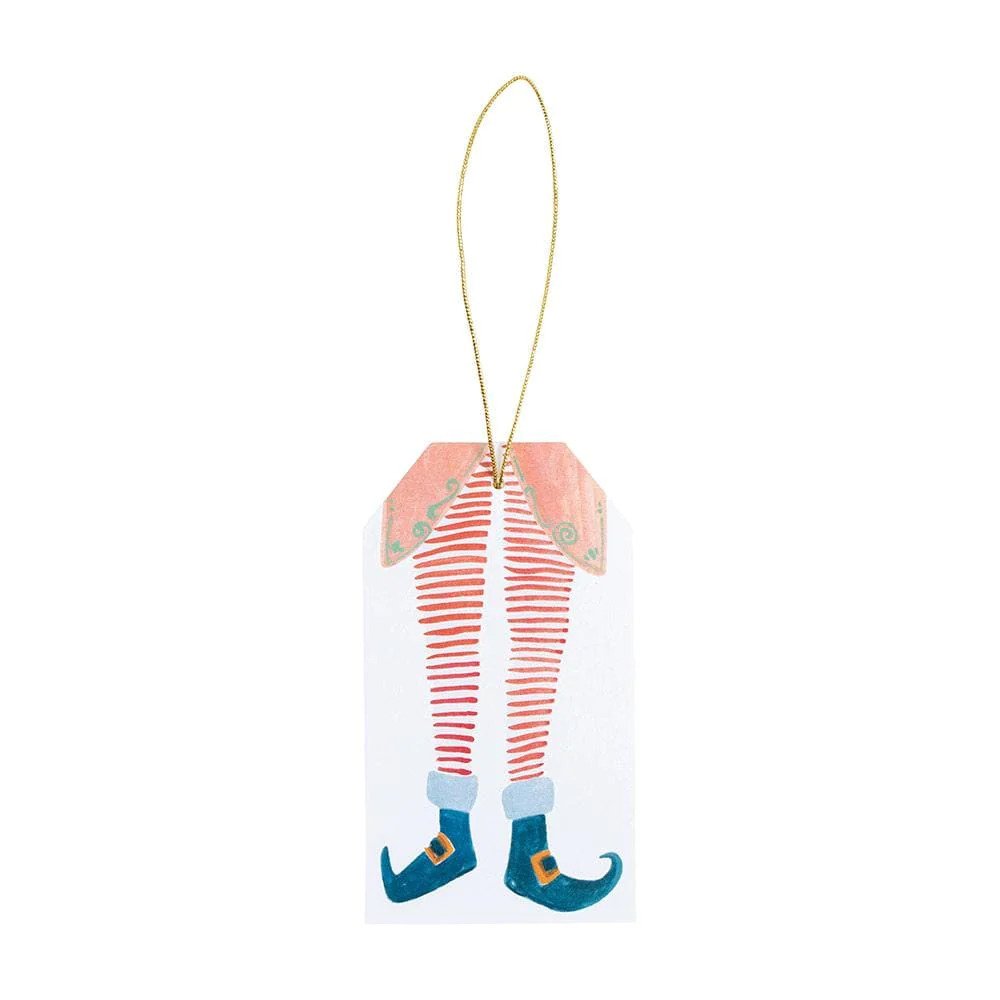Elf Stockings Gift Tags