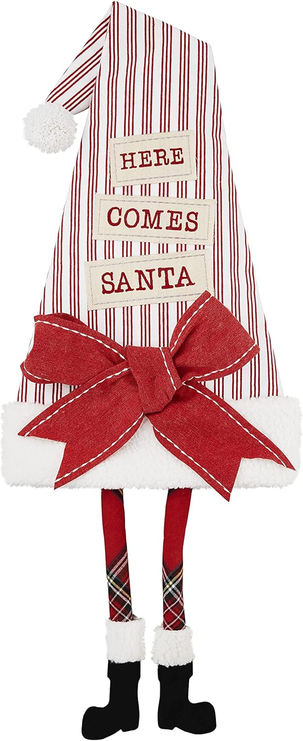 Here Comes Santa Dangle Leg Sitter