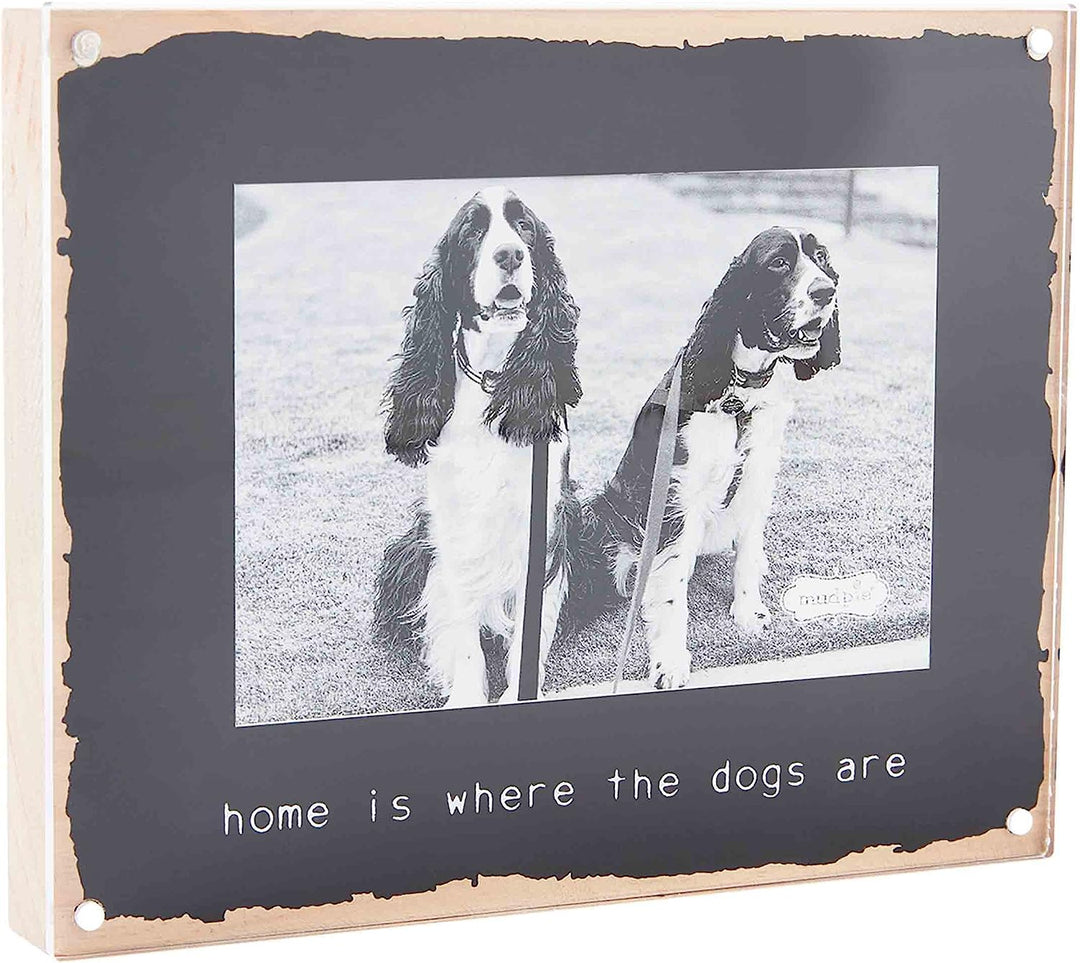 Home is Where the Dogs Are Acrylic Dog Frame