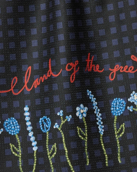 Land of the Free Tea Towel