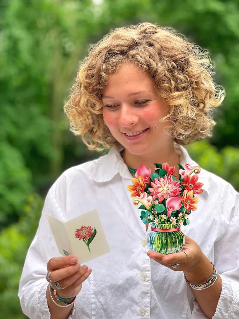 Paper Bouquet- Mini Dear Dahlia