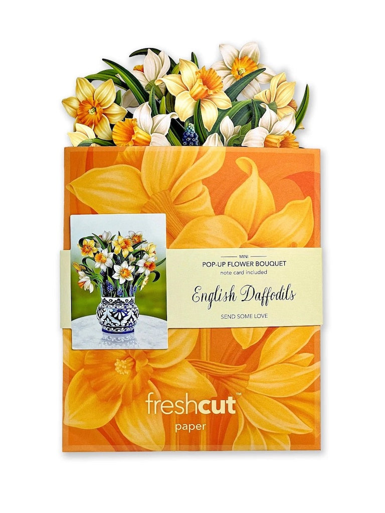 Paper Bouquet- Mini English Daffodil