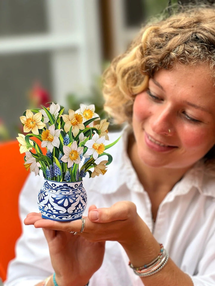 Paper Bouquet- Mini English Daffodil