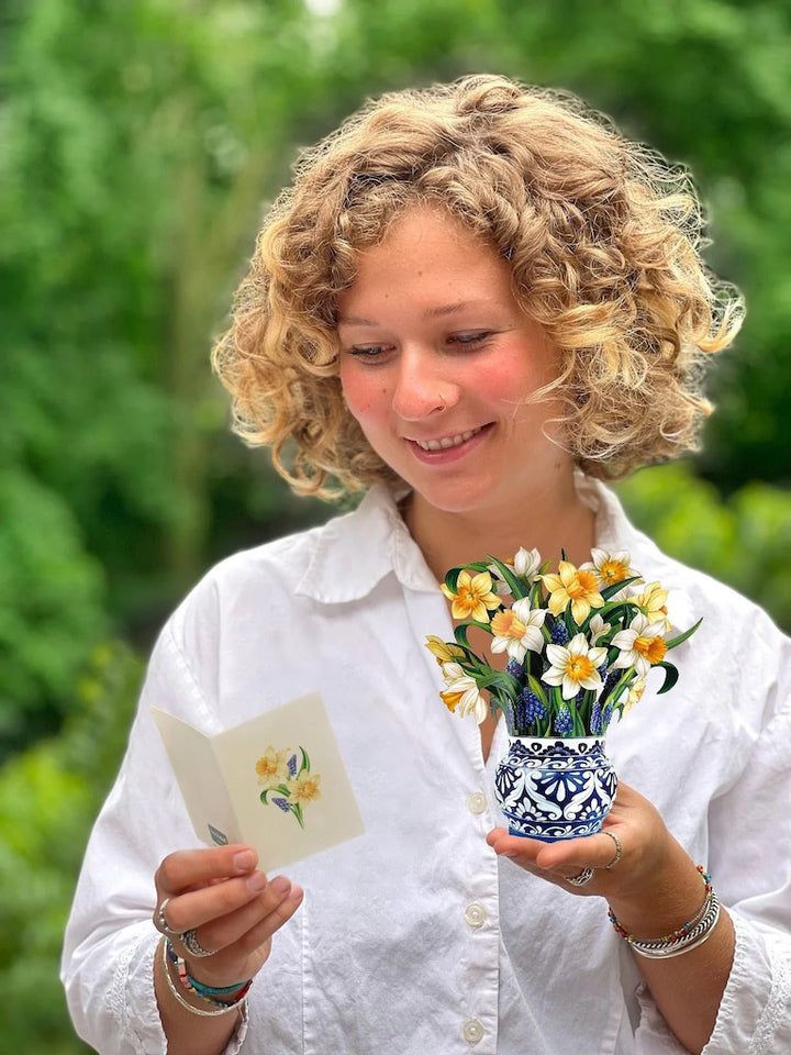 Paper Bouquet- Mini English Daffodil