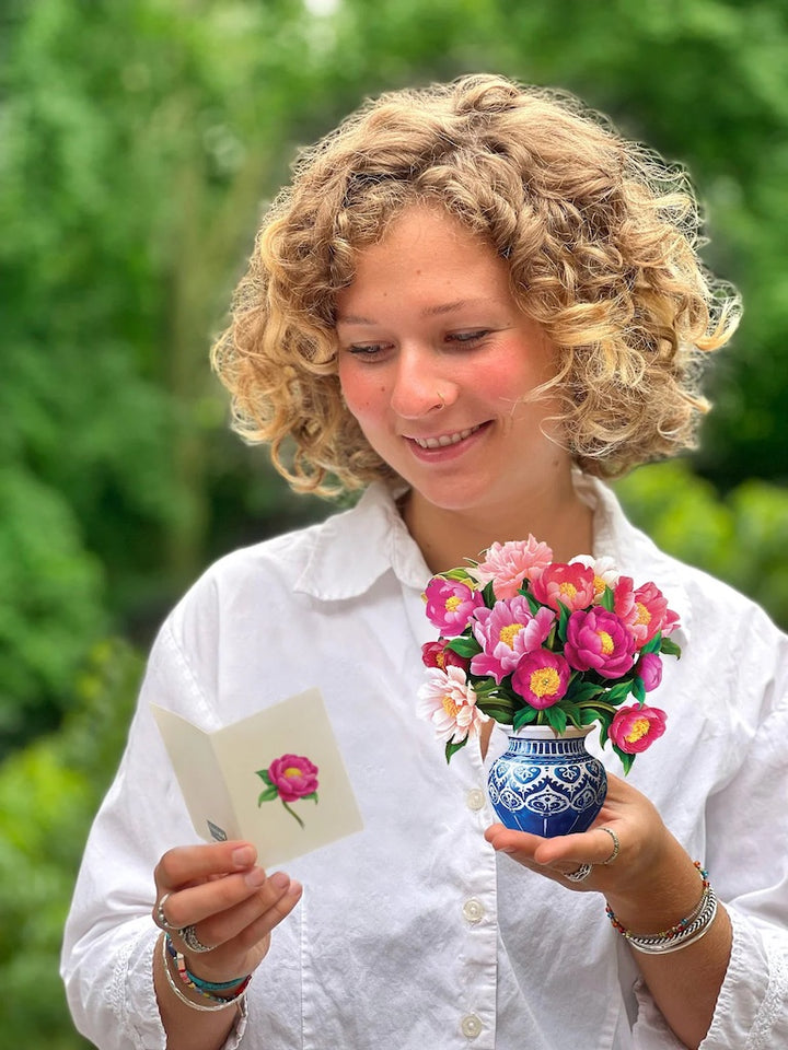 Paper Bouquet- Mini Peony Paradise