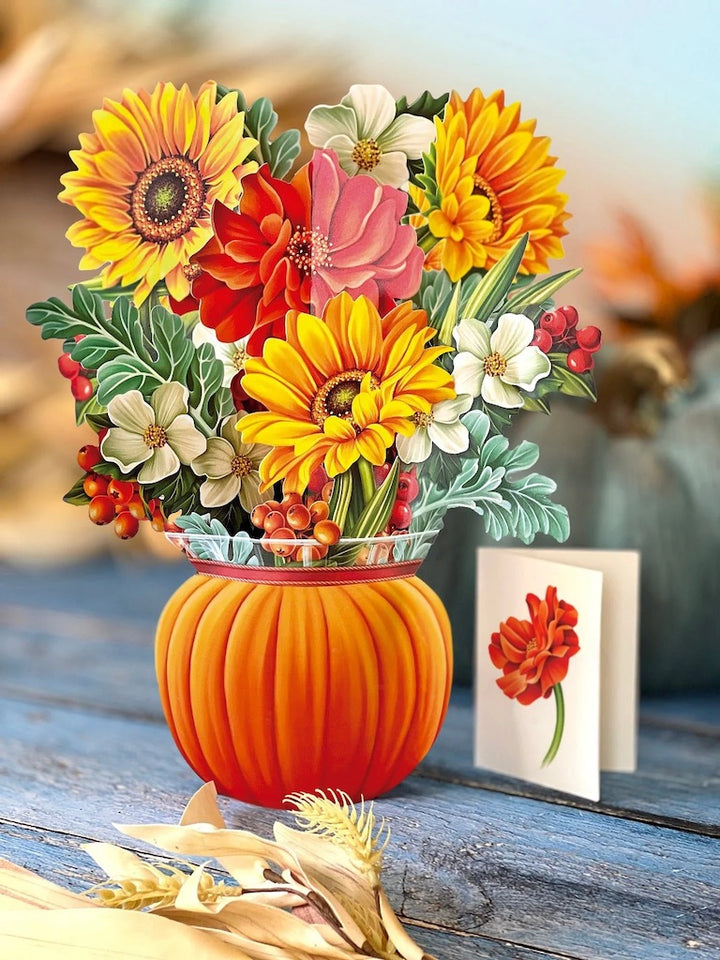 Paper Bouquet- Pumpkin Harvest