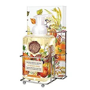 Pumpkin Prize Napkin and Foaming Hand Soap Caddy