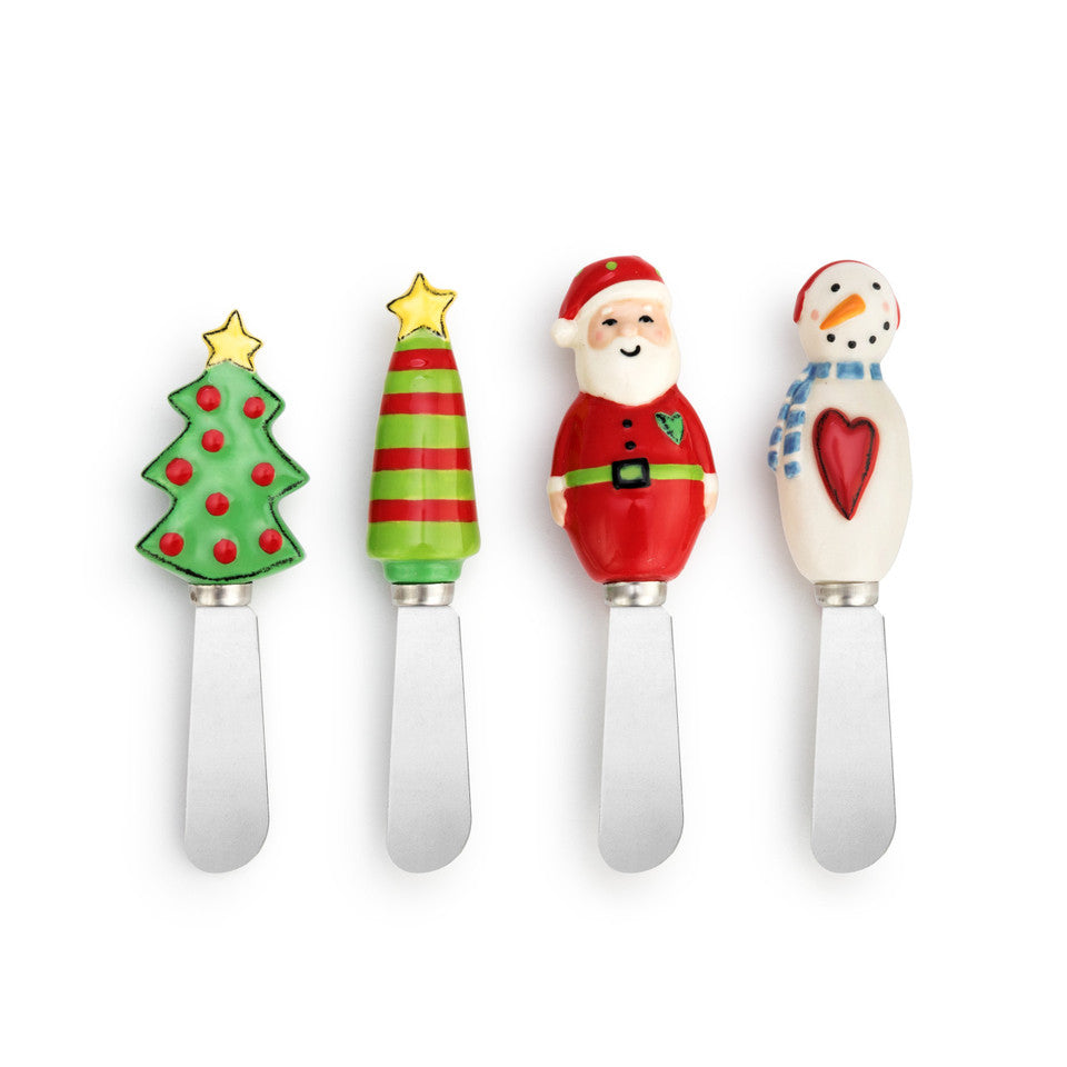 Christmas Spreaders - 4 Assorted