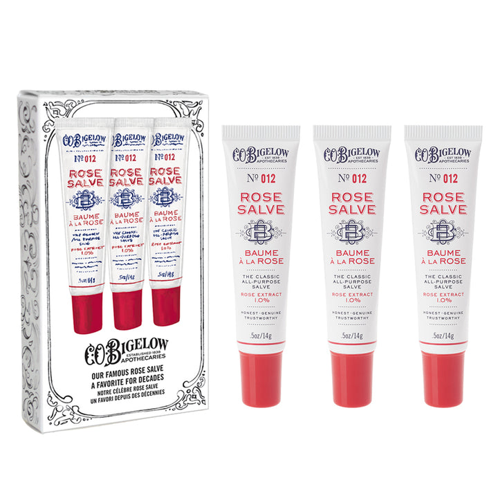 Rose Salve Tube - Trio