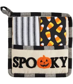 Spooky/Boo Towel Potholder