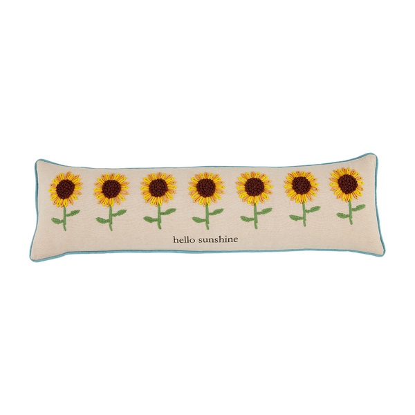 Long Sunflower Pillow