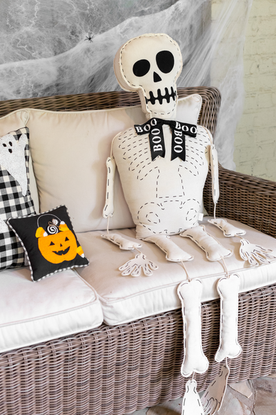 Pumpkin Mini Halloween Pillow