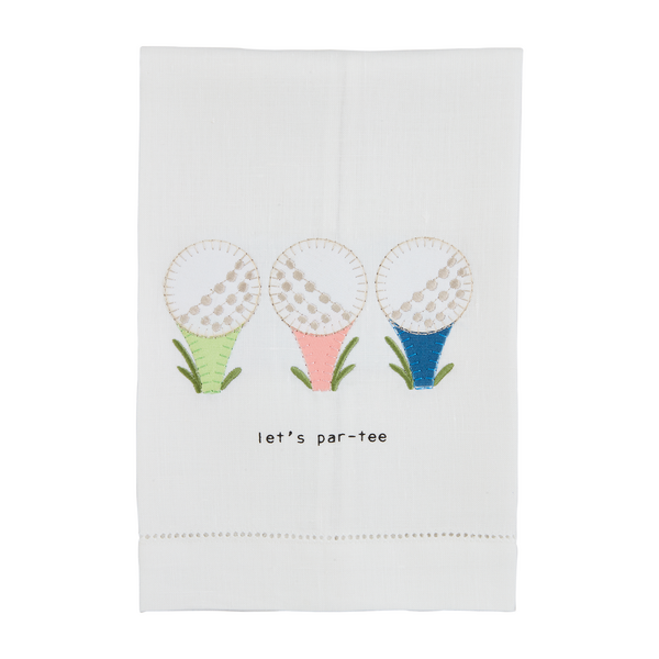 Mud Pie Golf Ball Towel