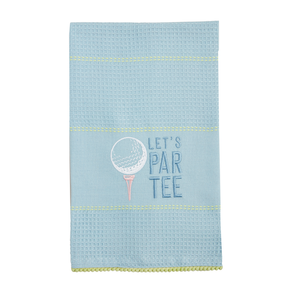 Mud Pie Golf Waffle Towel - Thumbnail 2