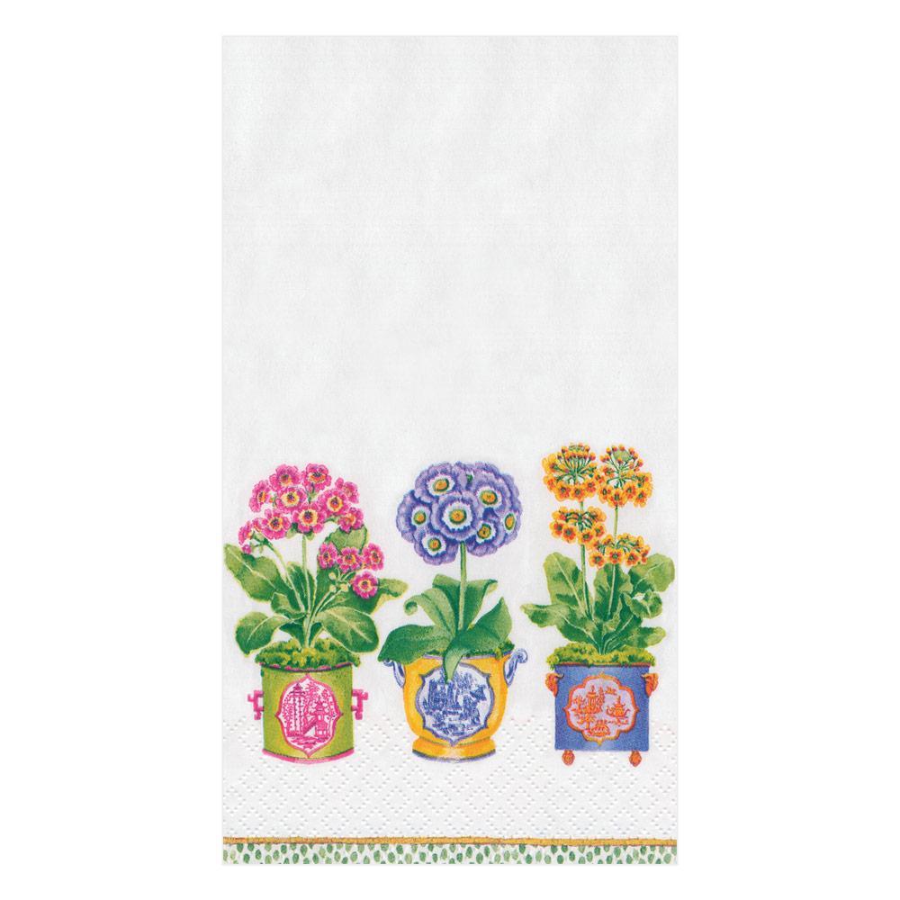 Primroses Paper Guest Towel Napkins