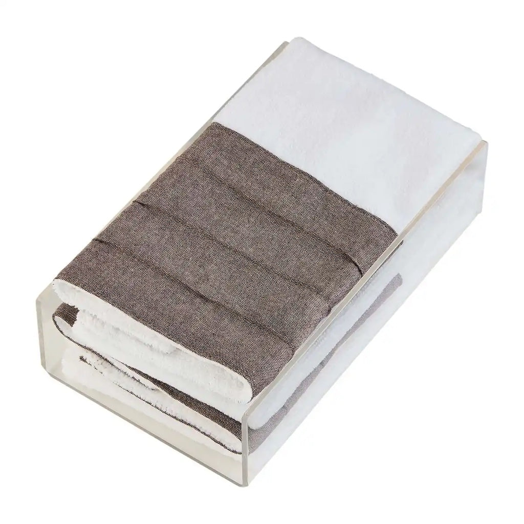 Terry Cloth Towel and Caddy Set - Thumbnail 3