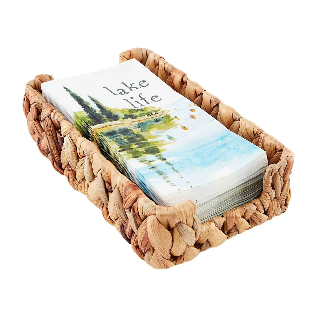 Lake Life Guest Towel and Basket Set