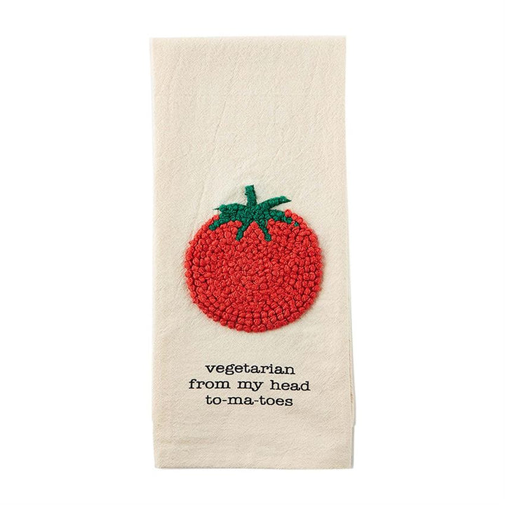 Veggie Knot Towels