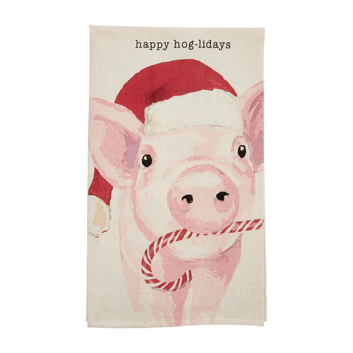 Farm Animal Christmas Towels