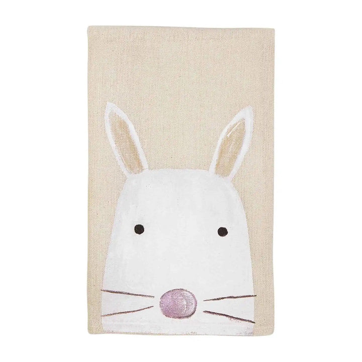 Easter Bunny Painted Hand Towel